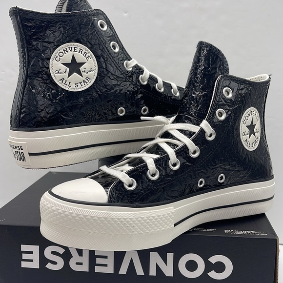 Converse WMNS High-Tops Platform Sneakers CTAS LIFT HI
BLACK/EGRET/BLACK - Picture 10 of 16